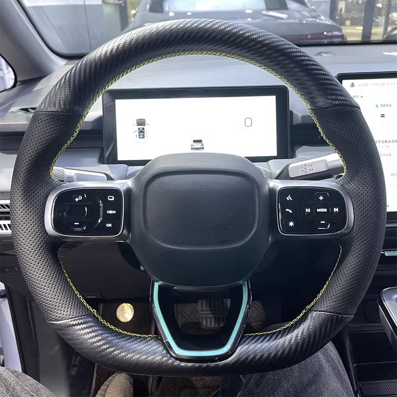 DIY Zwart Lederen Koolstofveze - Fishing Boat Steering Wheel recensie en prijs