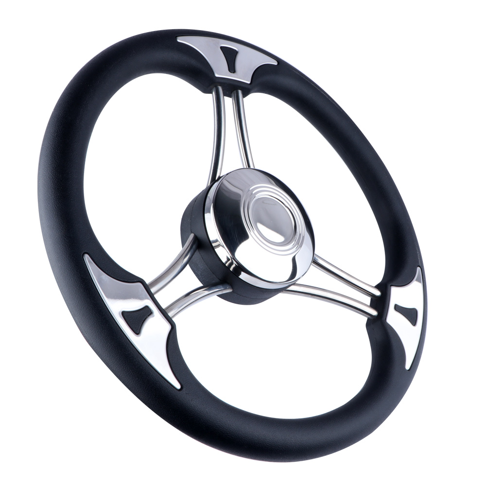 ANDYMARINE 13,5 inch roestvrij - Fishing Boat Steering Wheel recensie en prijs